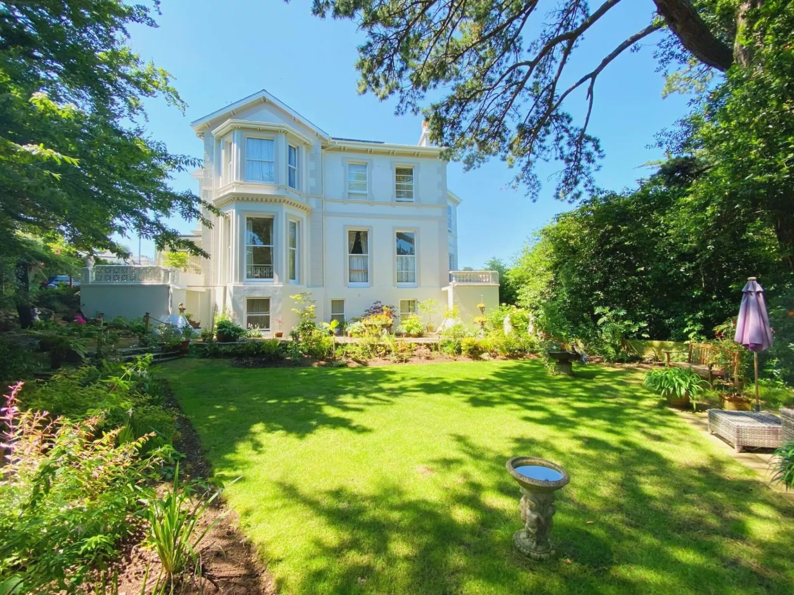 Wohnung in viktorianischer Villa mit Gartenblick - Image-tags.info