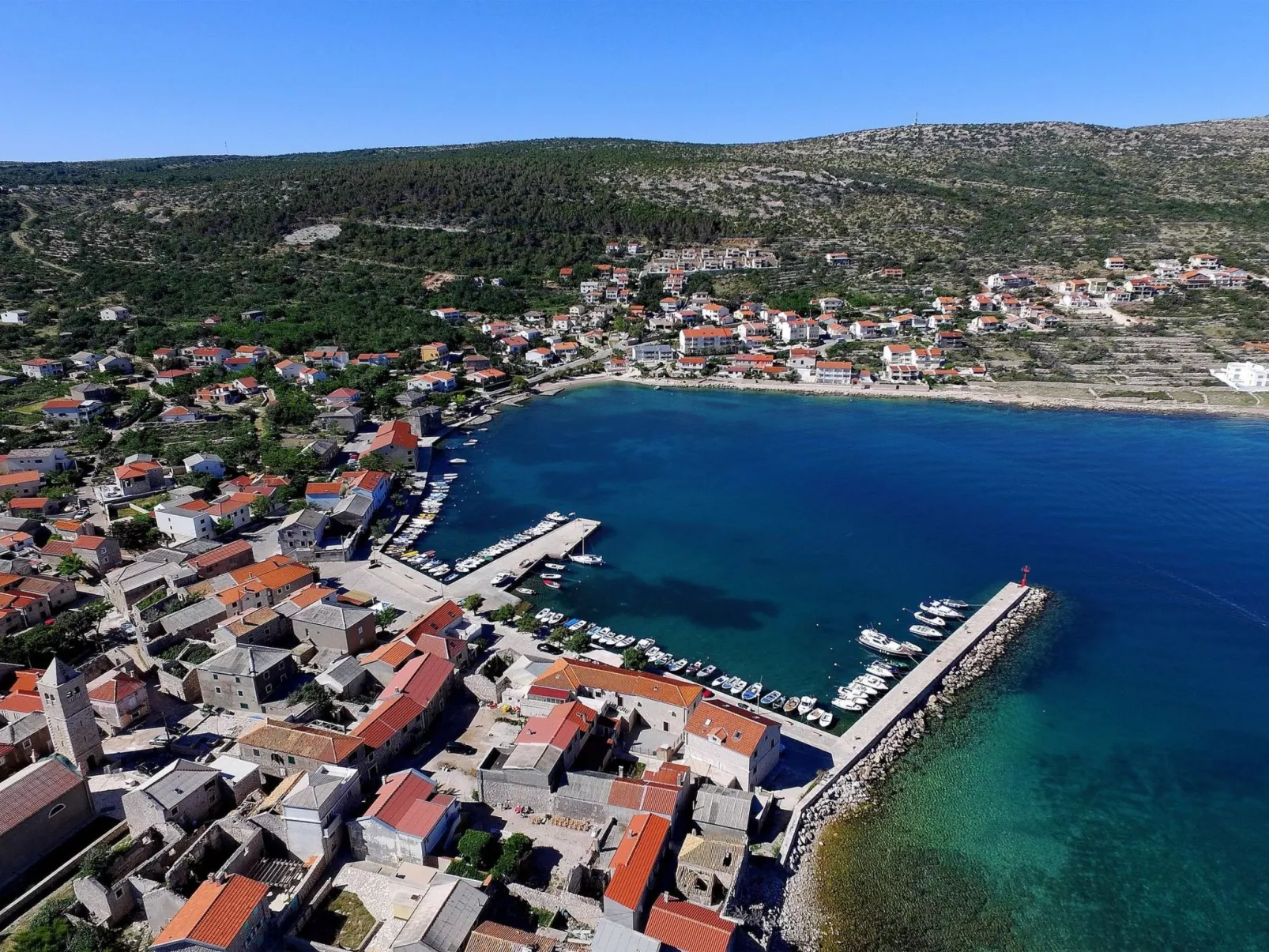 Mediterrane Villa, Pool, Panoramablick aufs Meer - Image-tags.info