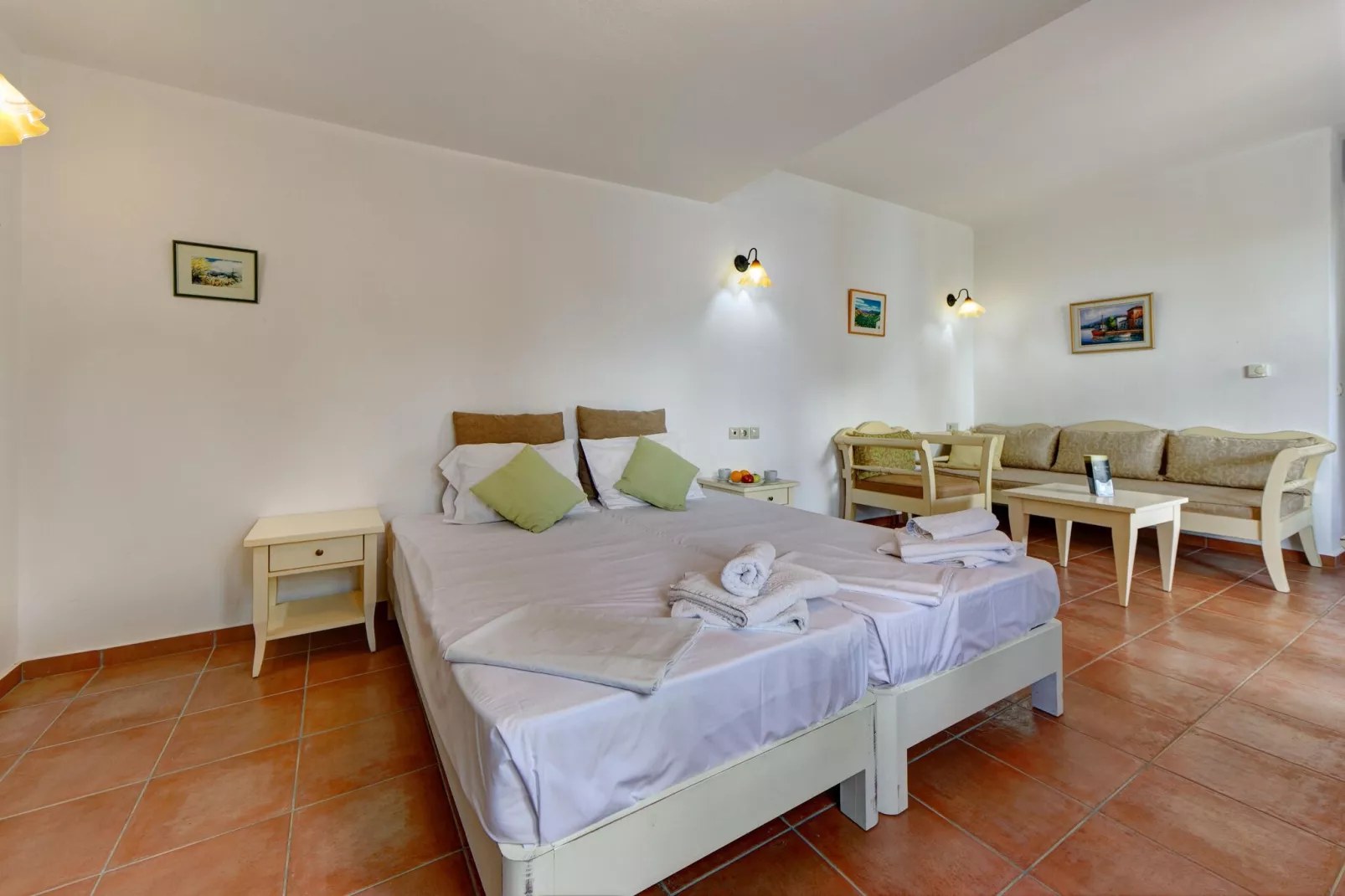 Mourtzanakis Eco Residence Achlada - Villa-Living room