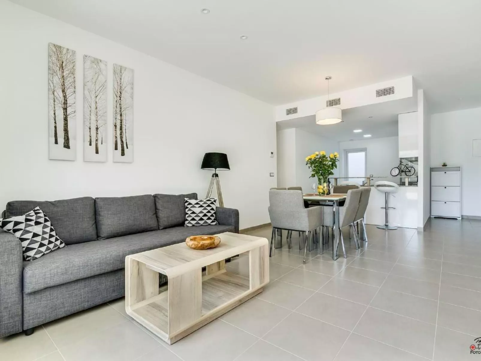 Wohnung "Vino Blanco" mit gemeinschaftlichem Poo - Drinnen