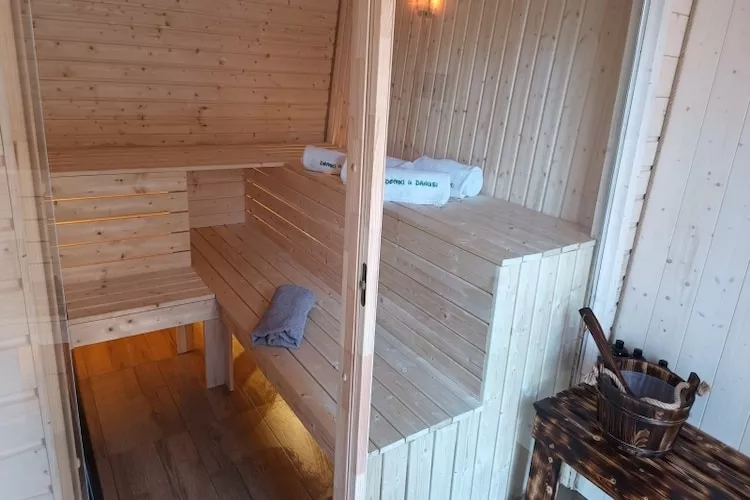 Domek wakacyjny LUX dla max 7 osób w Bałachach - Sauna