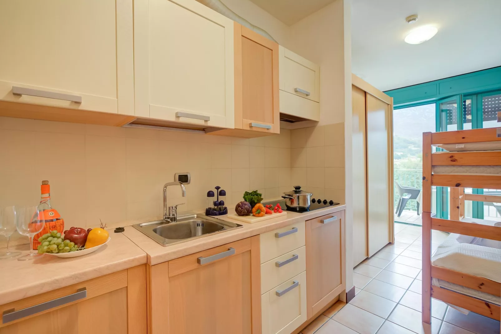 RESIDENCE PORTO LETIZIA - PALACE-STUDIO 2 PAX MOUNTAIN VIEW PLUS 8200 - PSMP2 - Cuisine