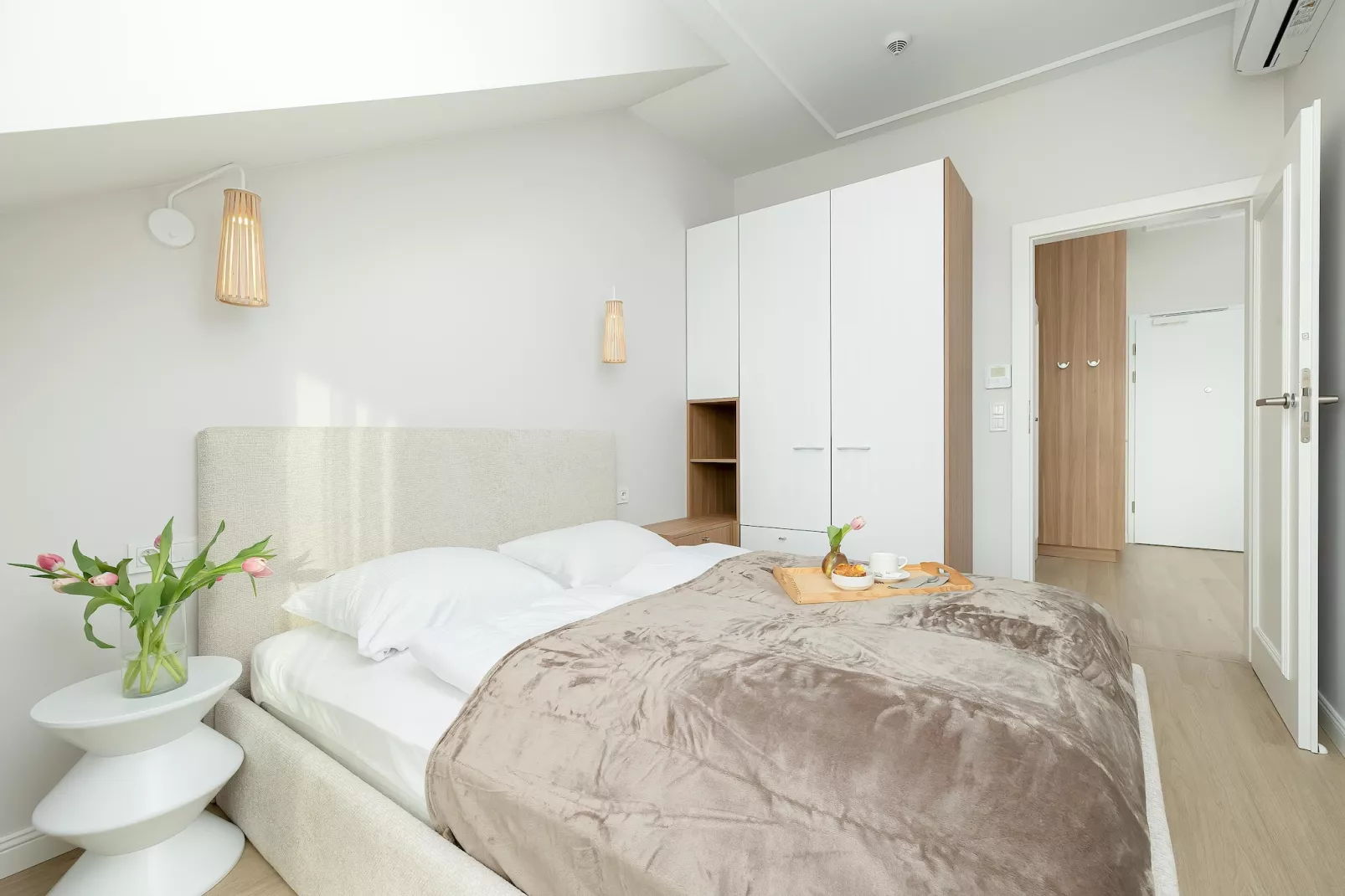 Apartament Szczecińska 3/B210 Niechorze-Schlafzimmer