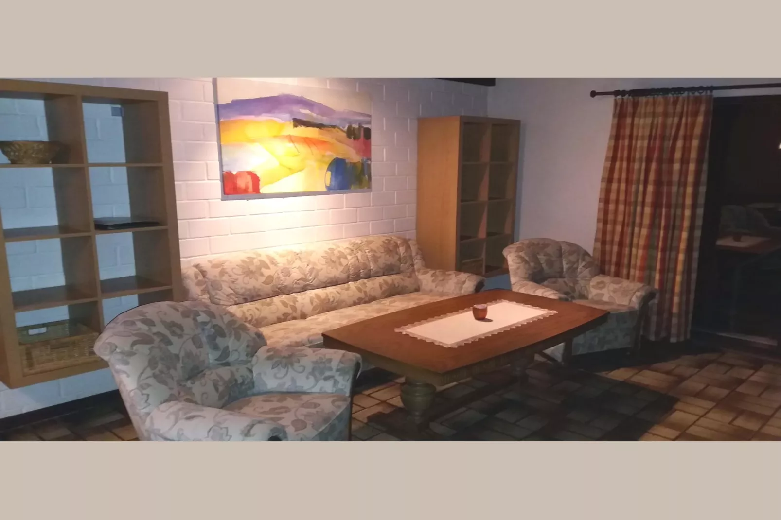 Dachsbau-Living room