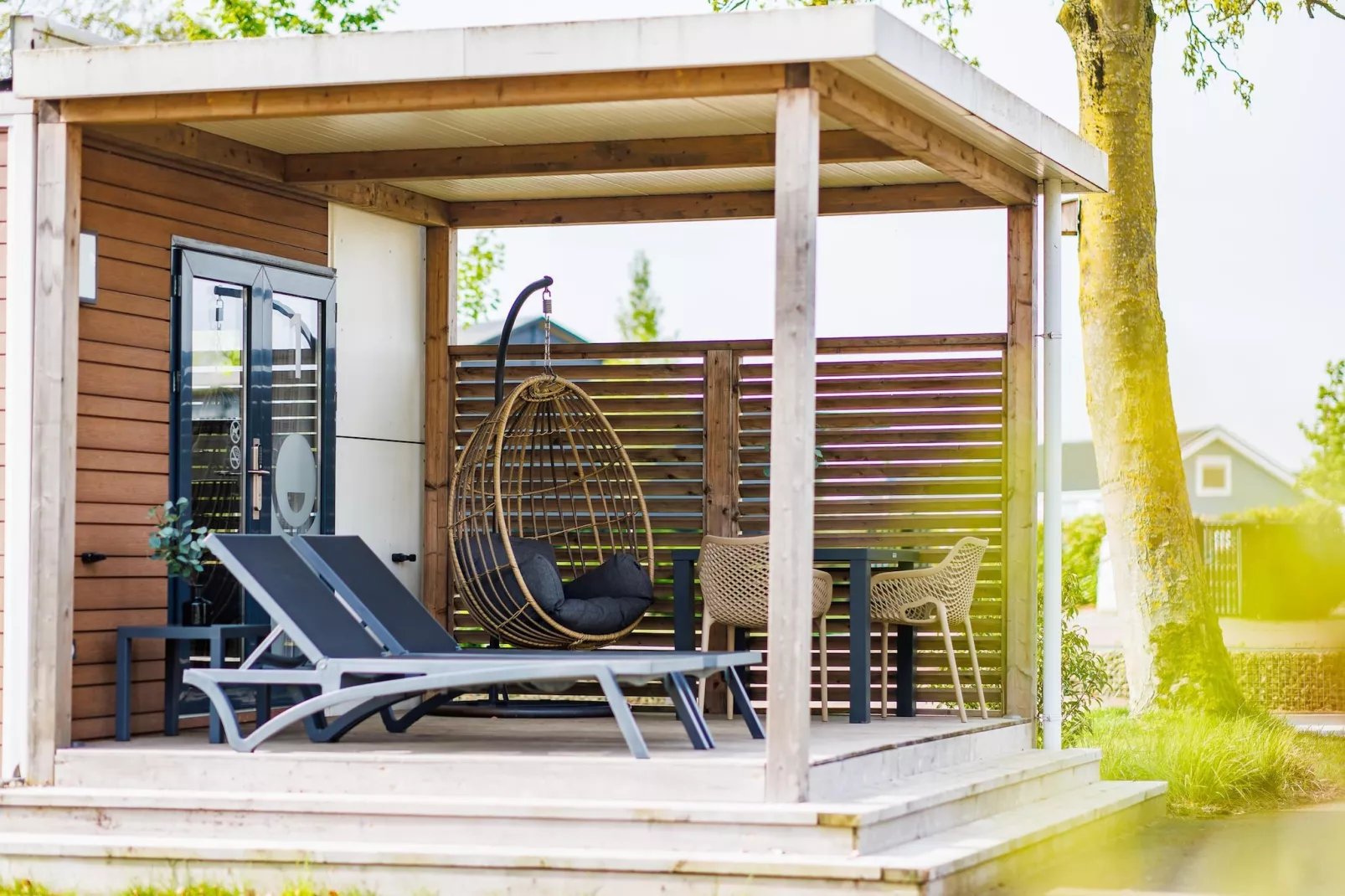 Vakantiepark Eiland van Maurik 8-Terrasse / balcon