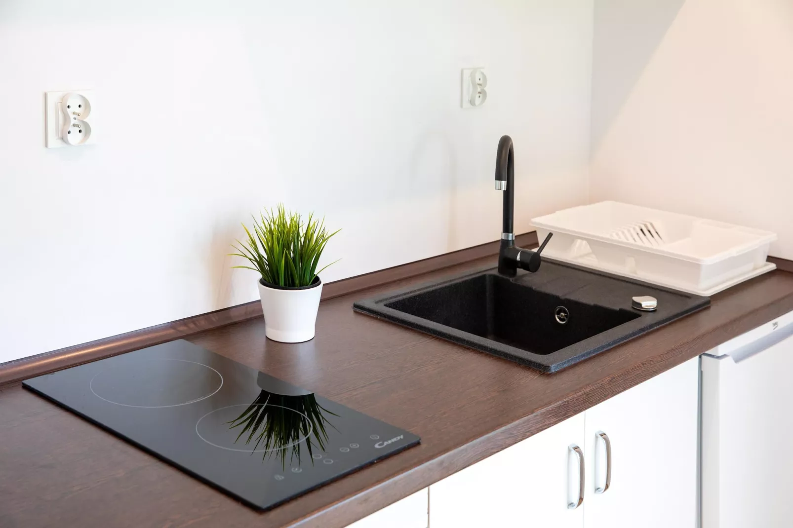 Komfortowe domki wakacyjne dla 6 osób w Lędzinie-Küche