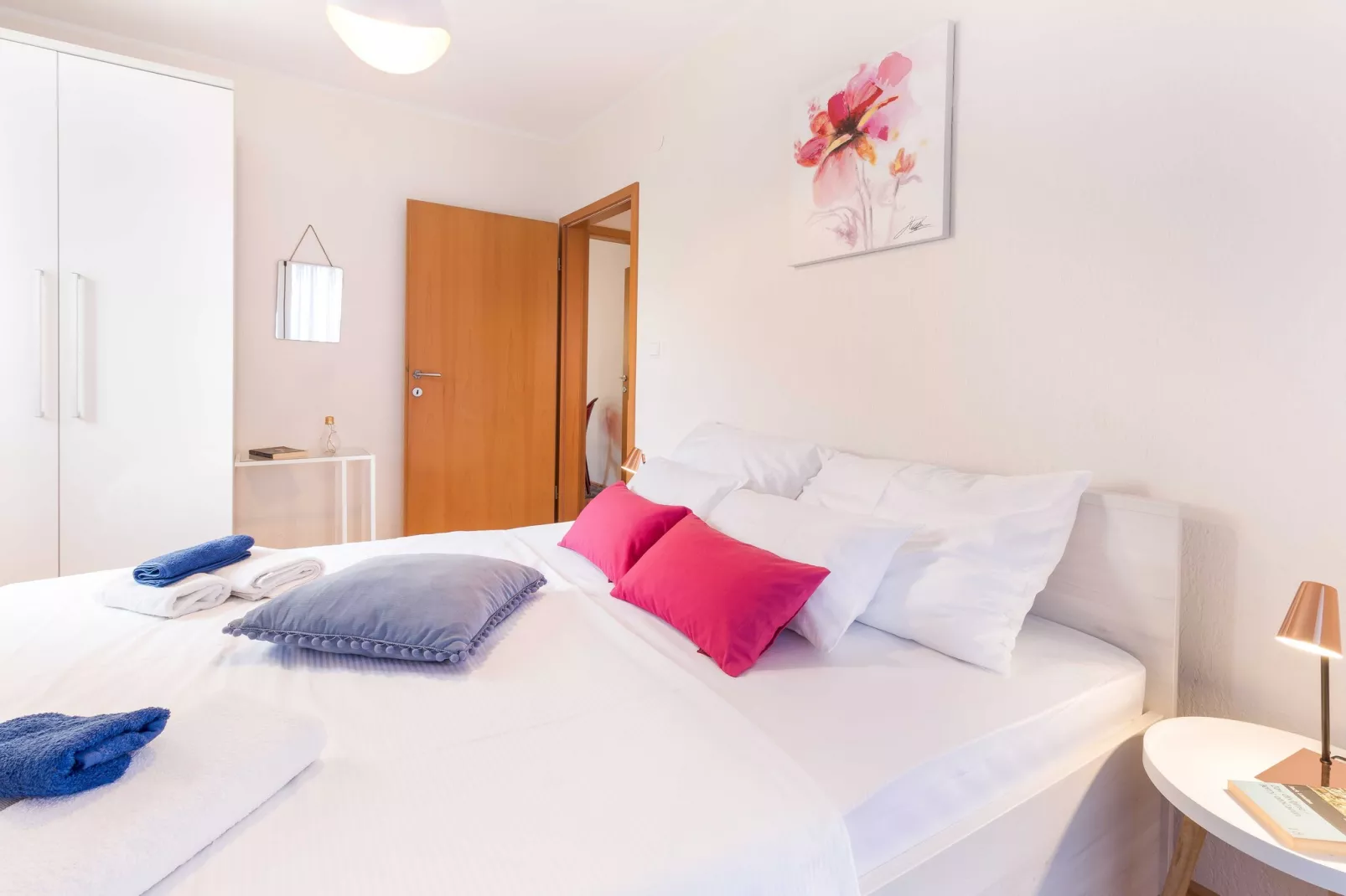 Apartments Lotea - Two-Bedroom Apartment with Terrace - Bedroom