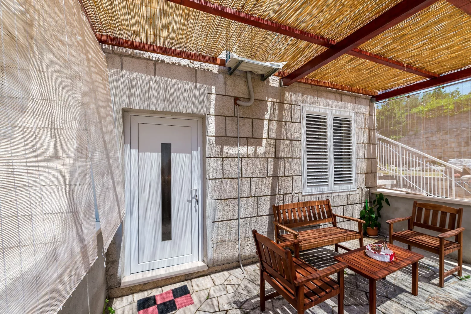 Apartments Sany - Studio Apartment-Terrasse