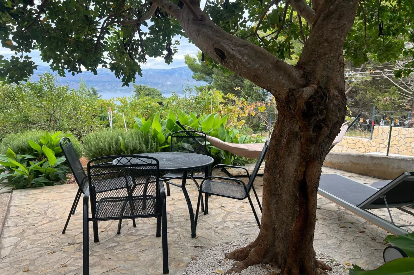 Villa Stella - Two Bedroom Apartment with Balcony and Sea View (Carla)-Im Freien