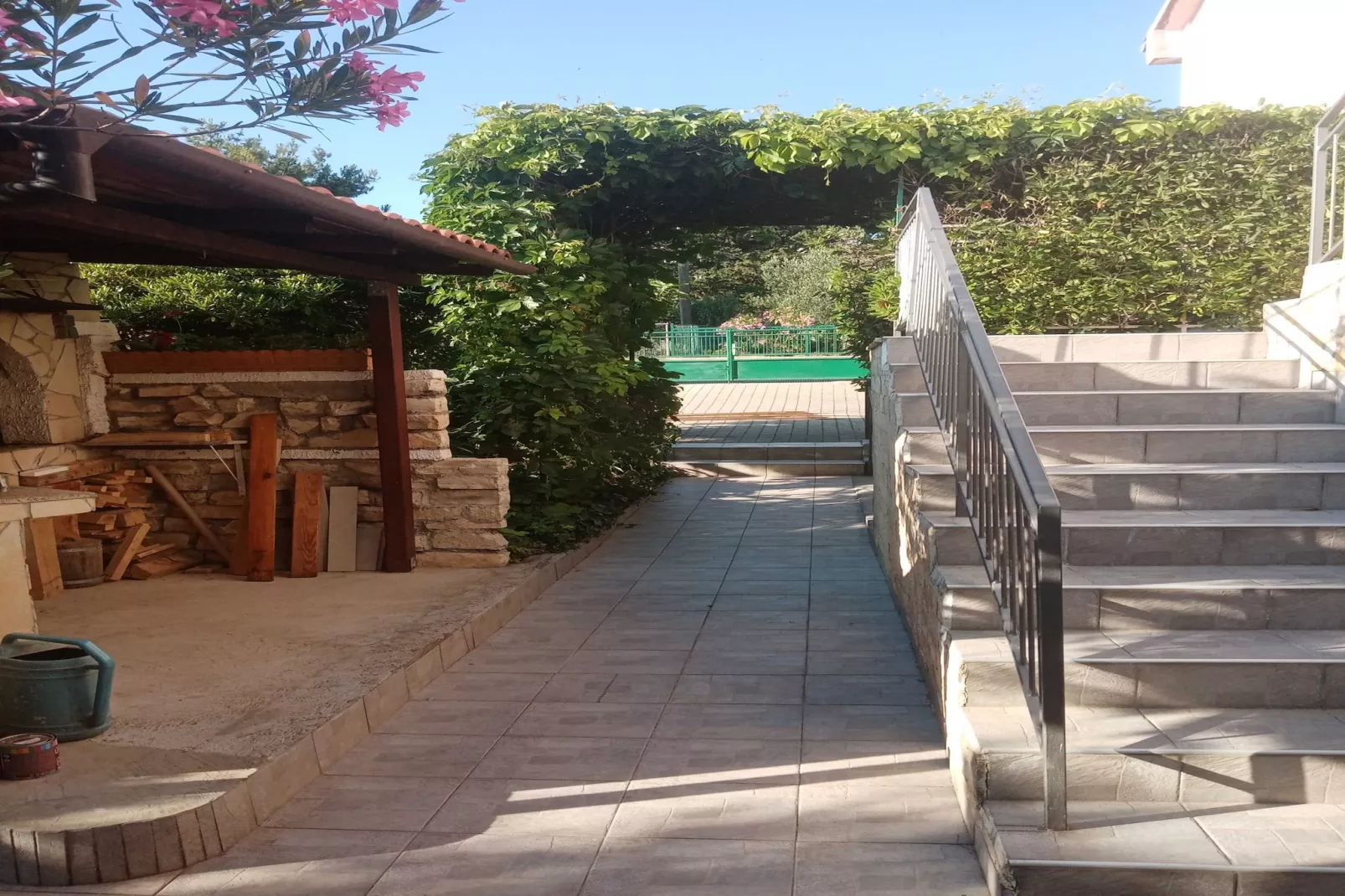 Apartments Marija - One Bedroom Apartment with  Balcony (Plavi A3) - Im Freien