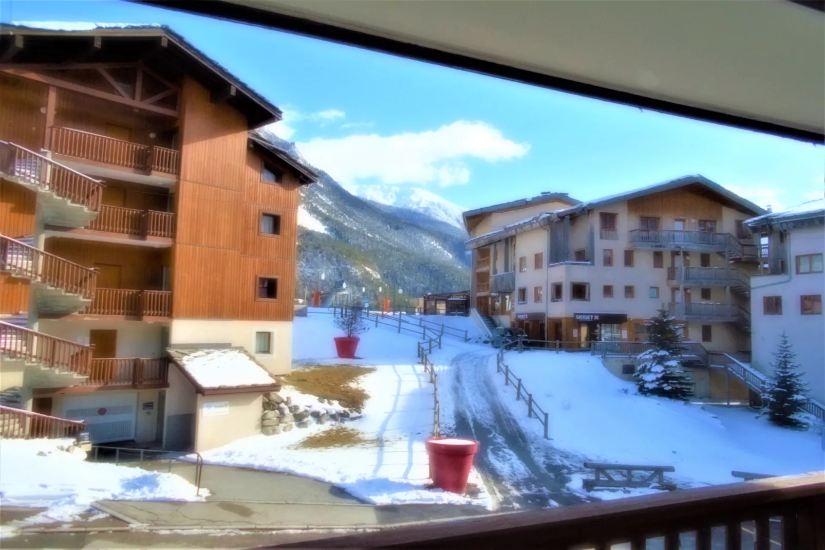 Balcons G 045 - PARC NAT. VANOISE appart. 8 pers.-Terrasse / balcon