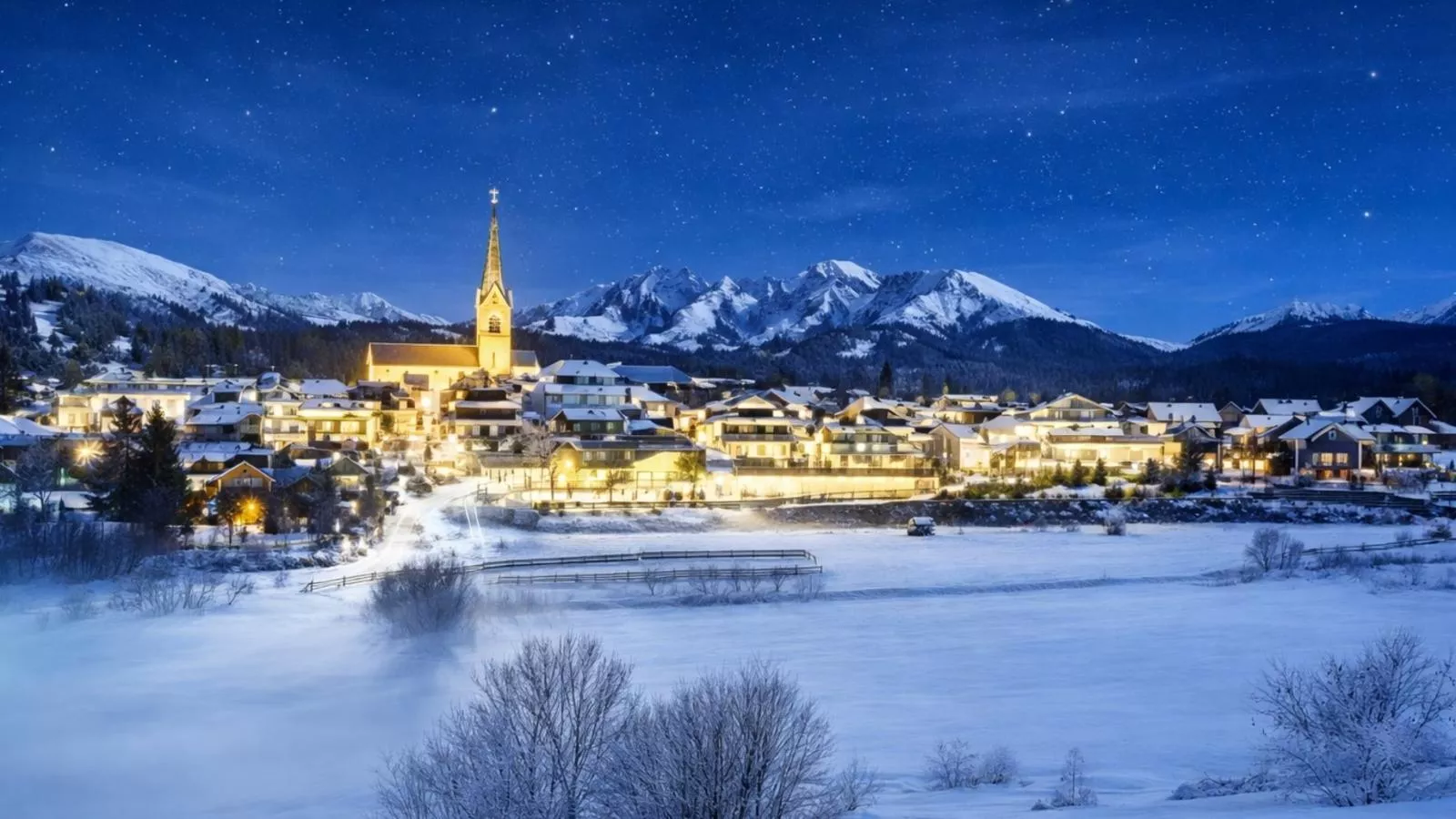 Fanningberg-Area within 1km in winter