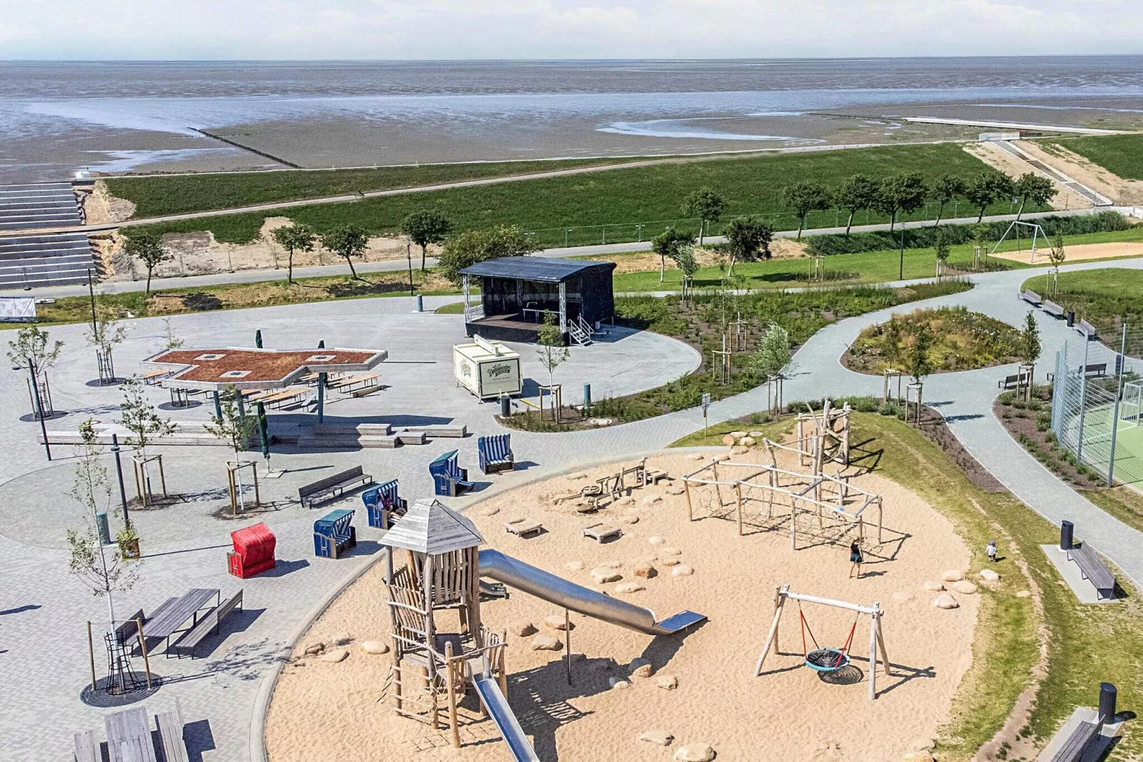 Holiday Home near North Sea Dike-View