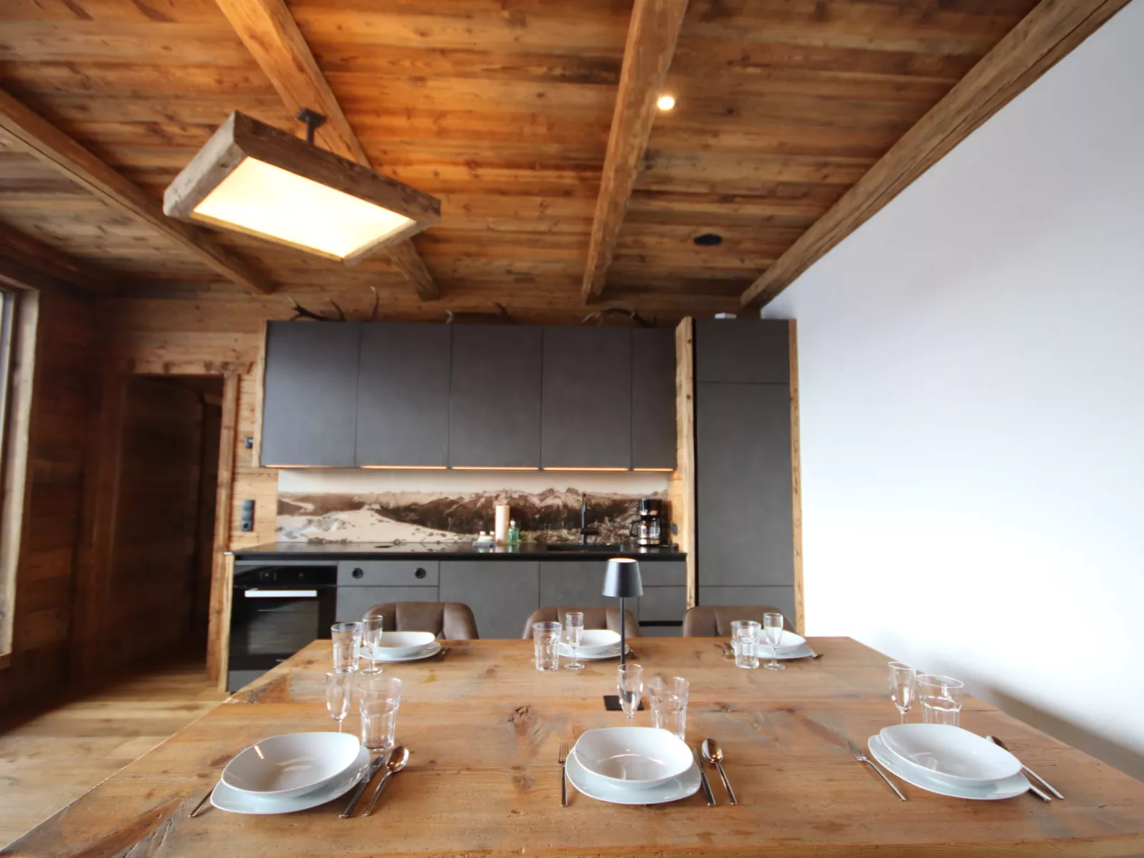 Chalet Ebenholz-Drinnen