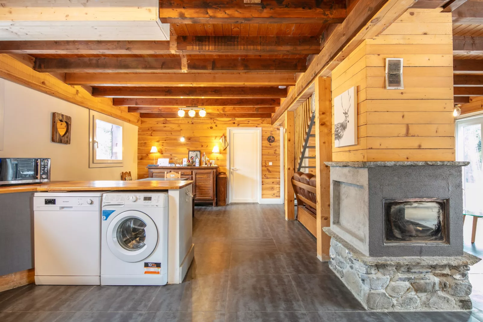 Chalet Les Marmottes - 5P8-Kitchen