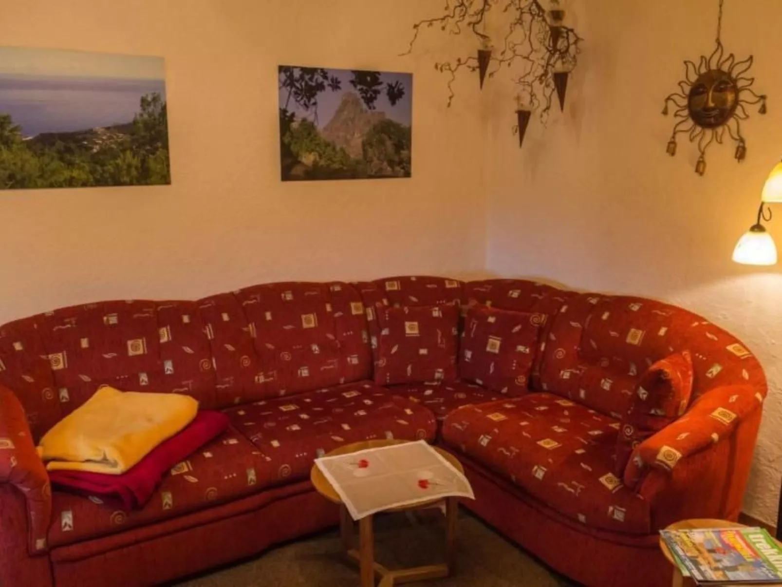 Wohnung in Niedergurig mit Grill, Sauna und Gart-Dedans