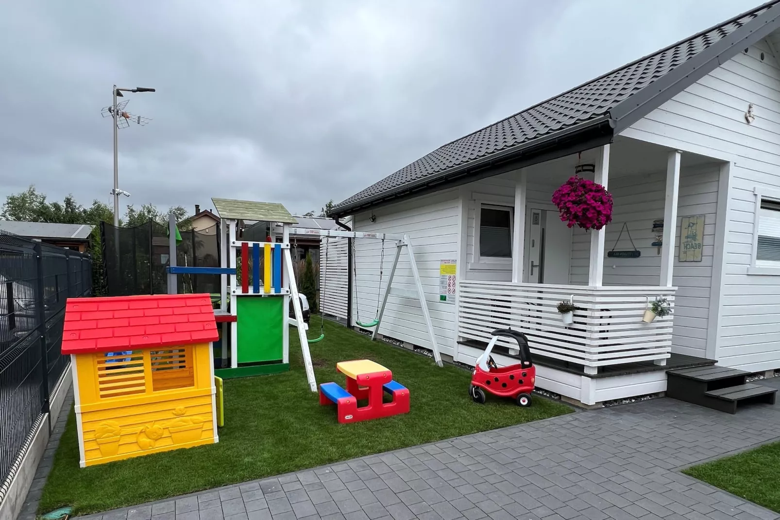 	Domki niedziela / niedziela dla max 6 osób Dąbki-Exterior in summer