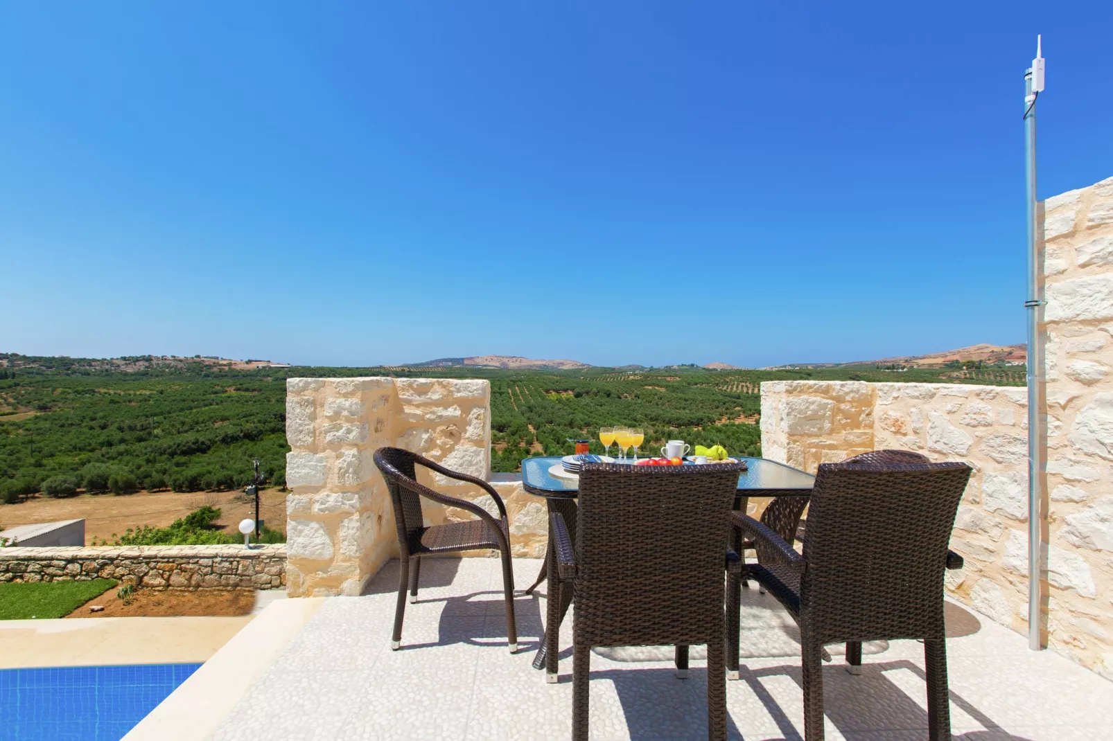 Petro Kampos Villa 1-View summer