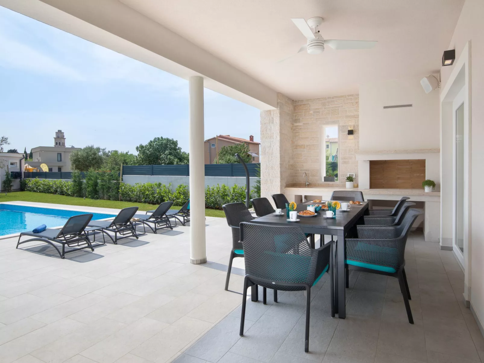 Villa in Premantura mit privatem beheizten Pool  und Sauna - Image-tags.info