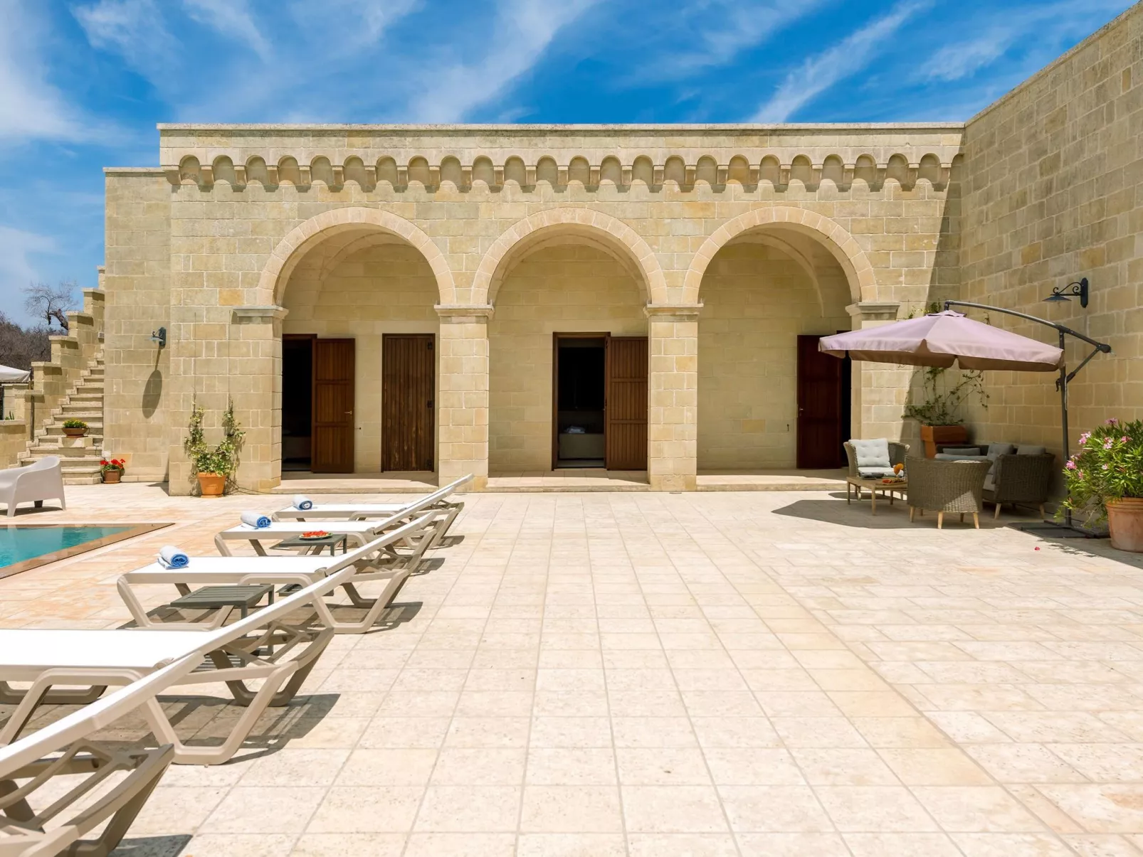 Modernes Bauernhaus mit Pool in der Nähe von Otranto-Salento - Image-tags.info