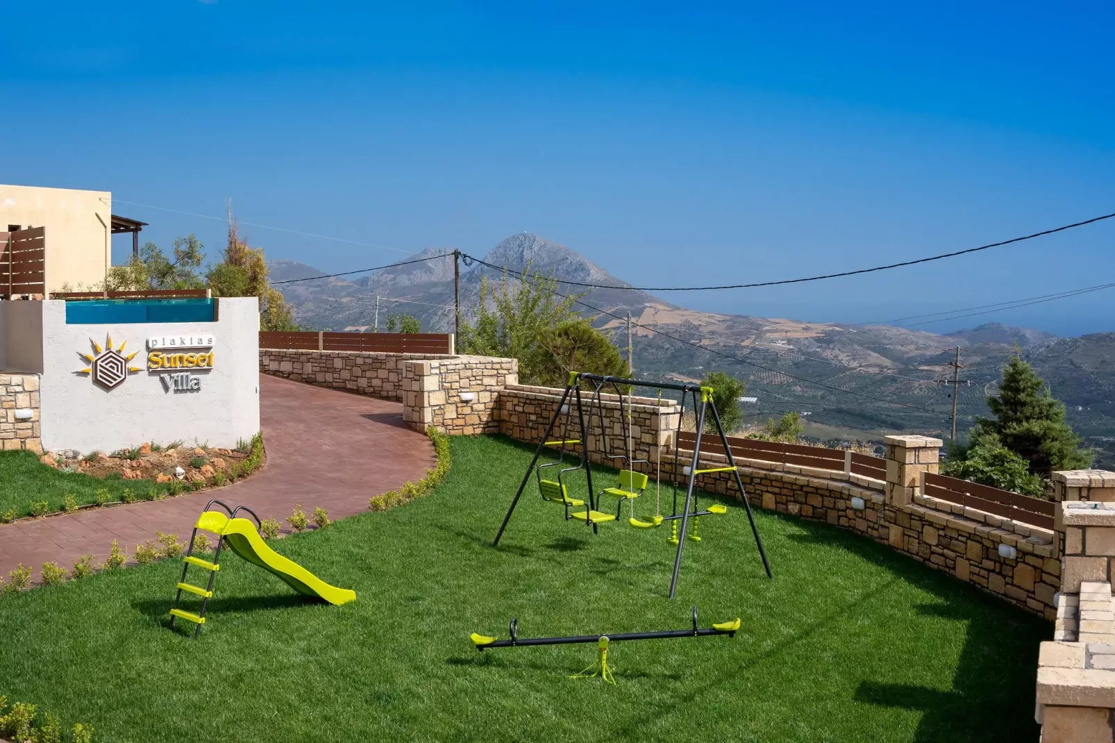 Plakias Sunset Villa 4-Exterior summer