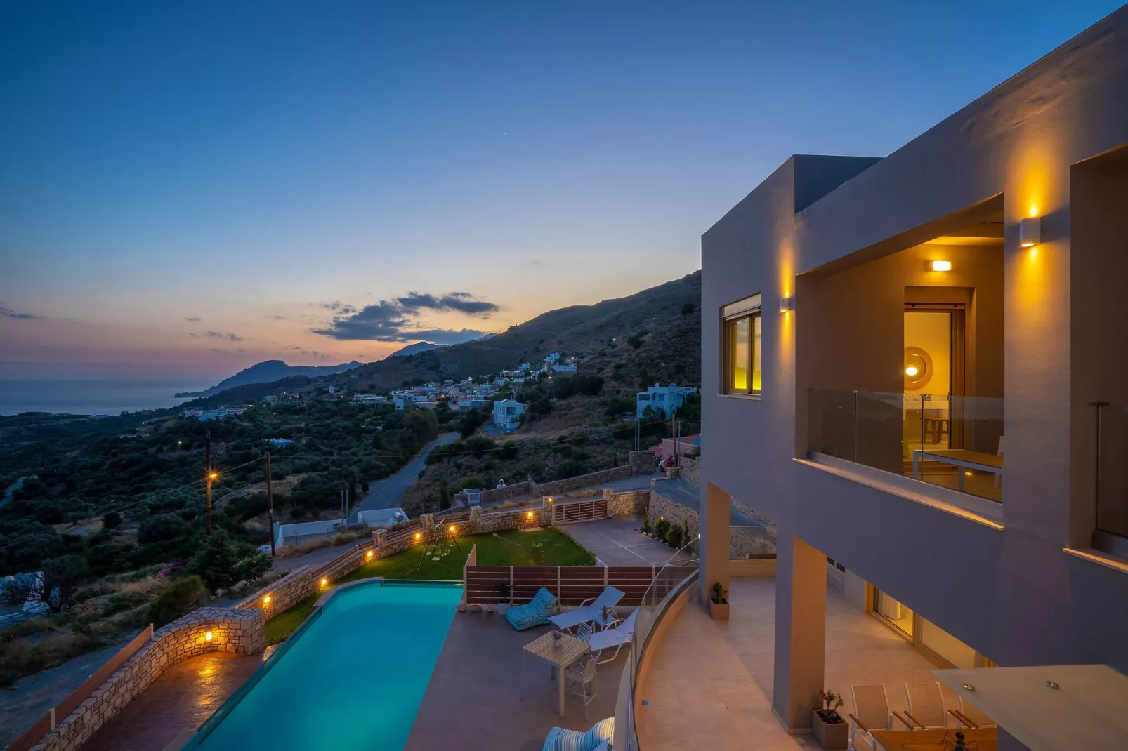 Plakias Sunset Villa 4-Pool