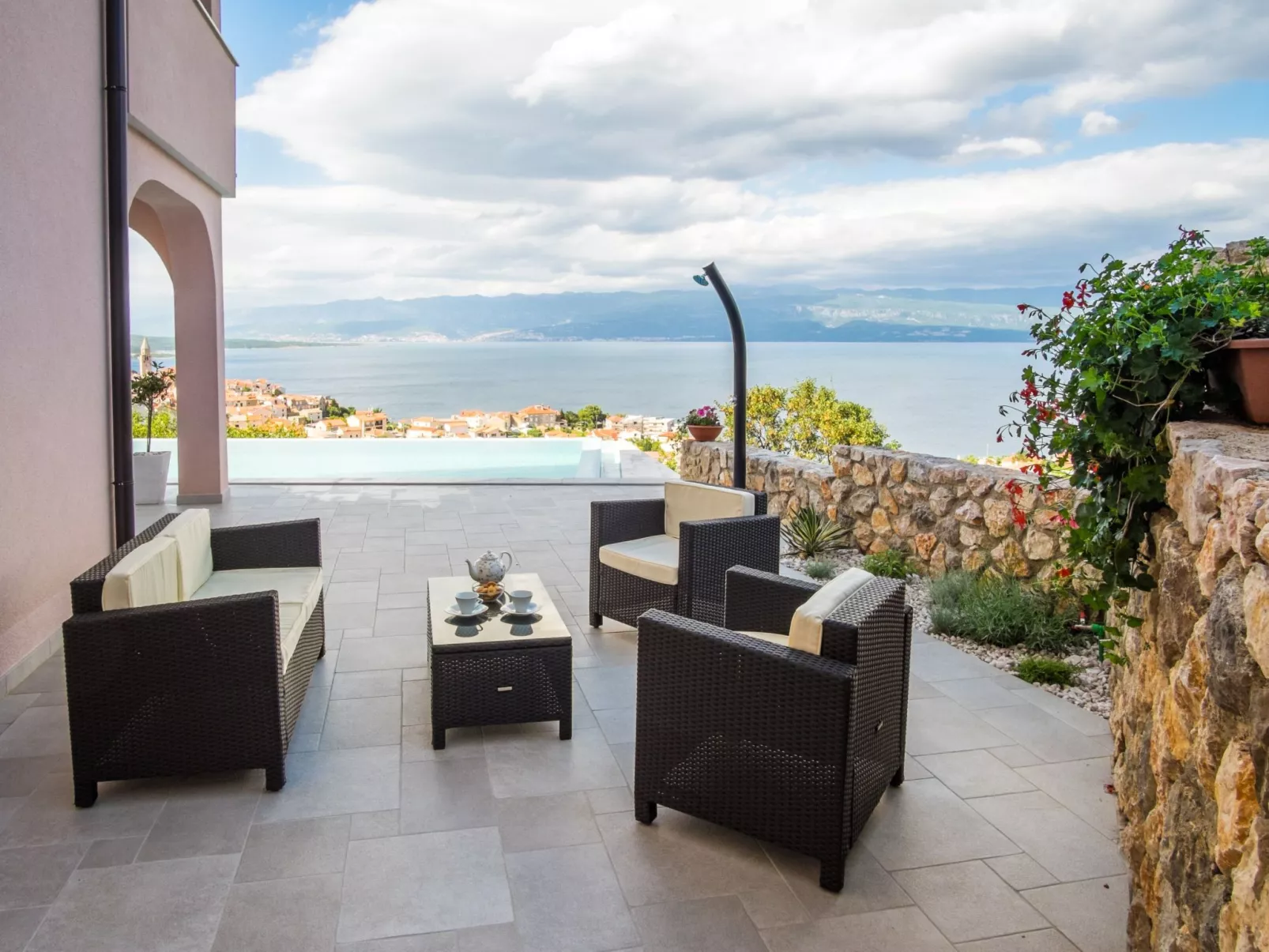 Luxuriöses Appartement Grohot mit privatem Infinity-Pool - Image-tags.info