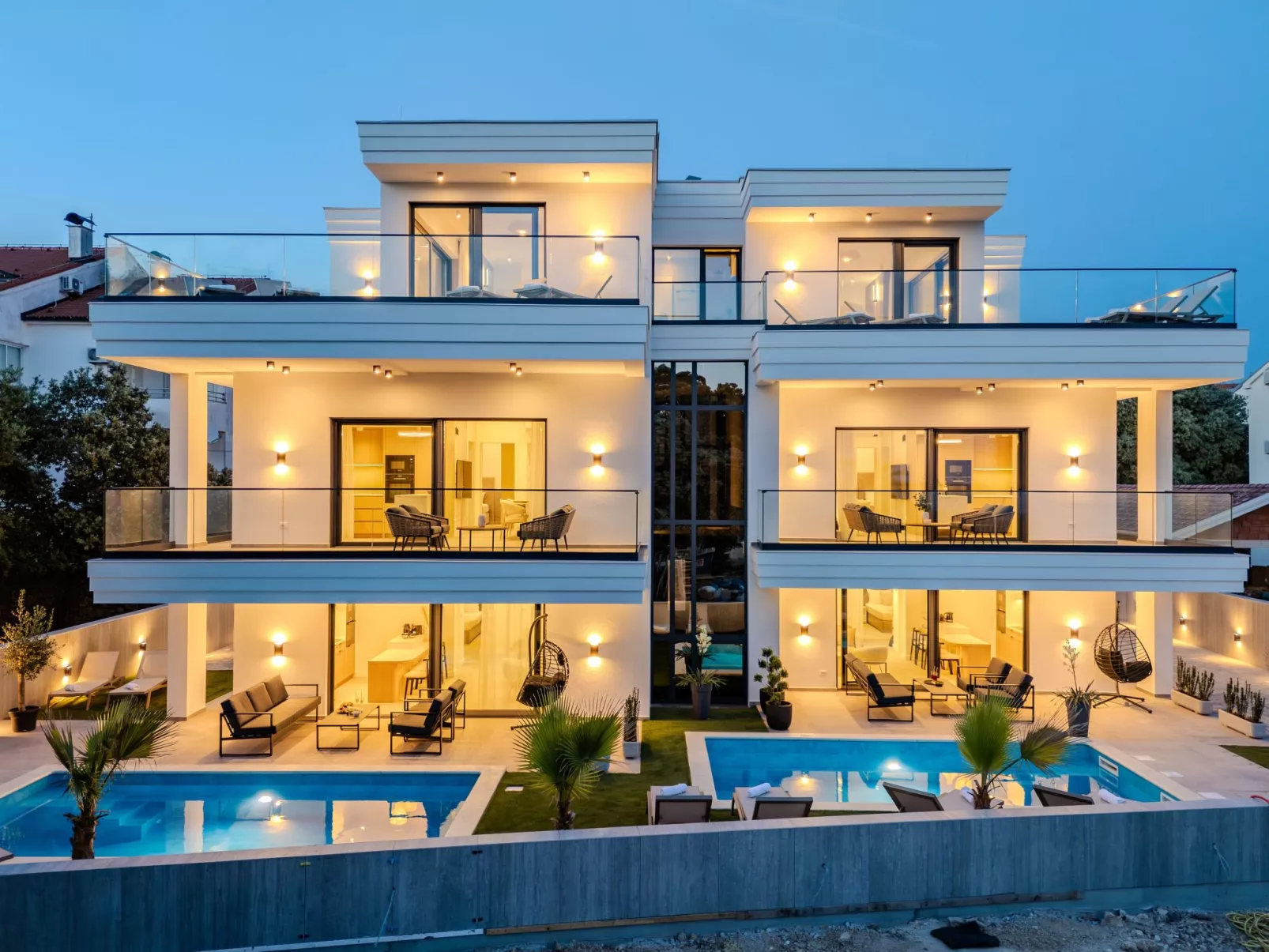 Zwei-Schlafzimmer-Wohnung Dantela mit privatem Pool - Inside