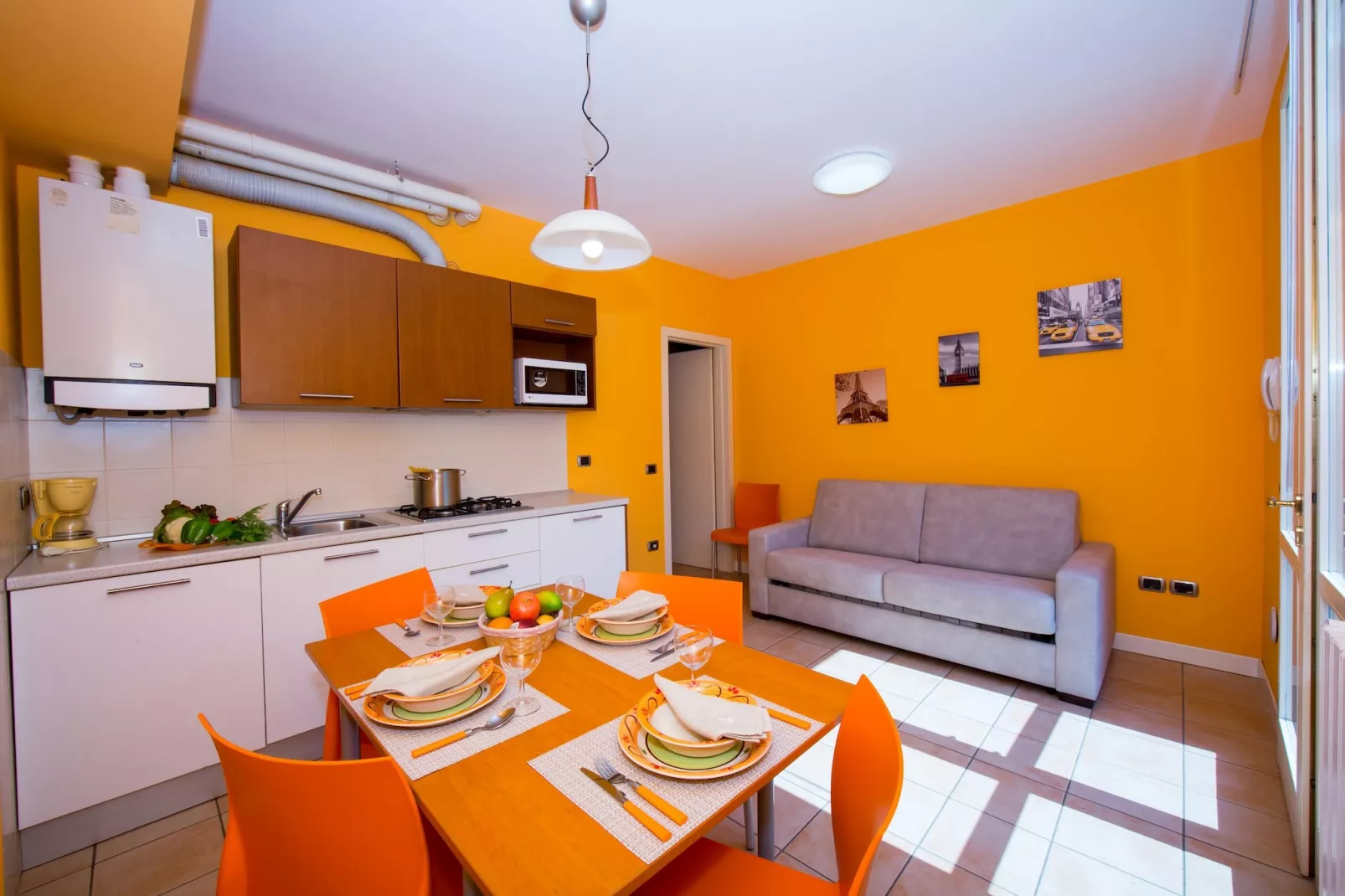 RESIDENCE PORTO LETIZIA - VILLAS-BILOCALE 4 PAX VISTA LAGO PLUS 8215 - V1LP4 - Dining room