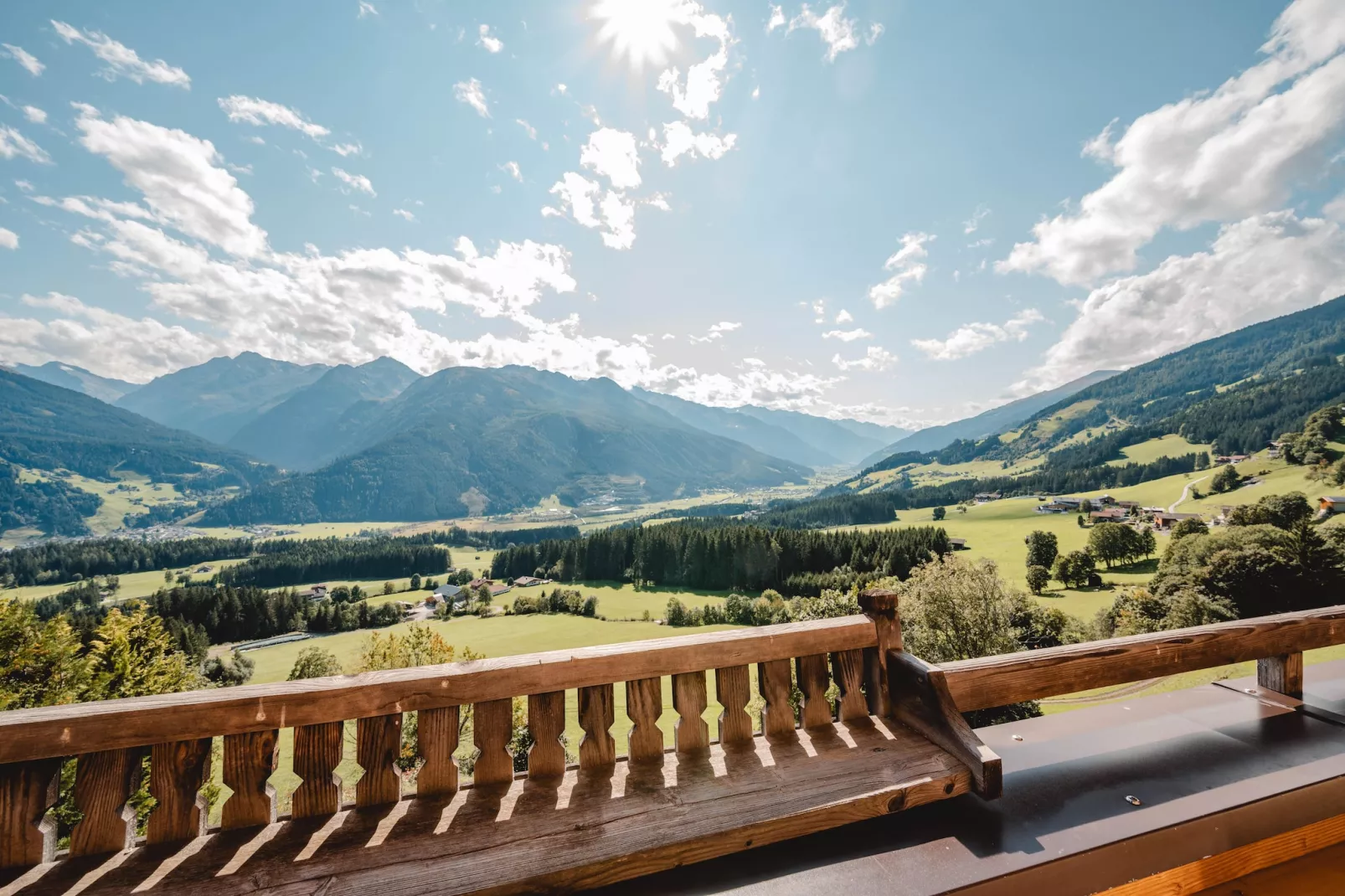 Motzerngut-View in summer