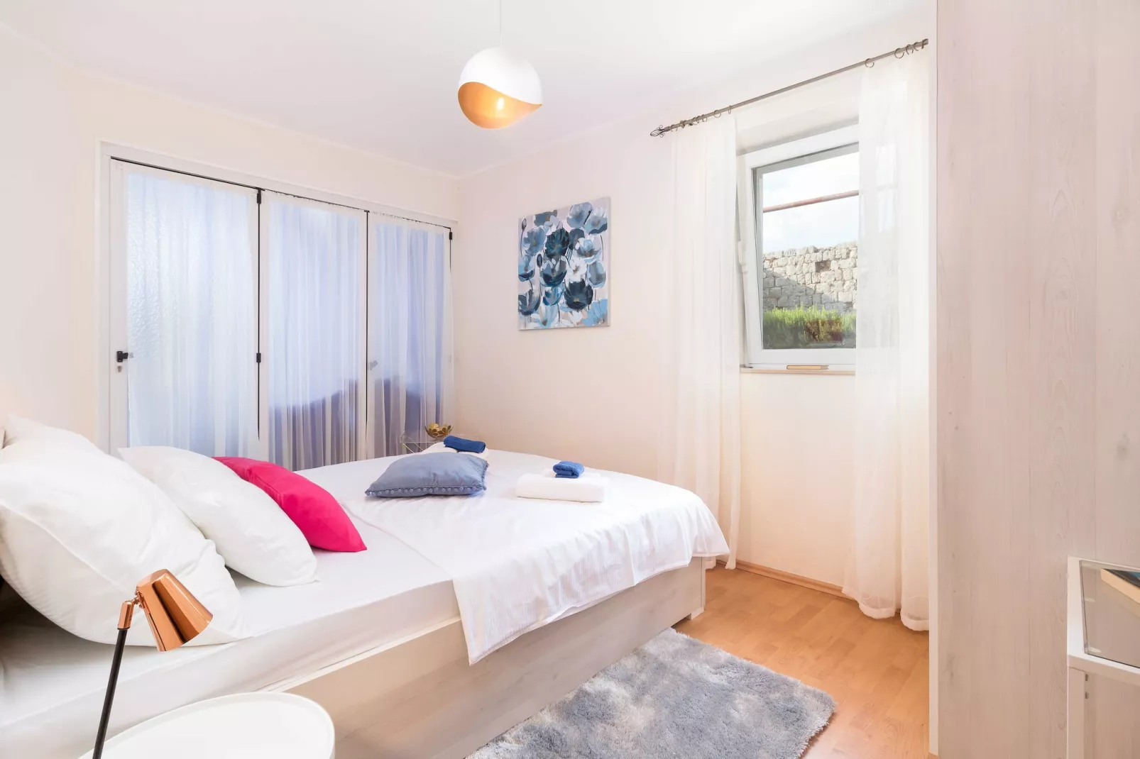 Apartments Lotea - Two-Bedroom Apartment with Terrace - Bedroom