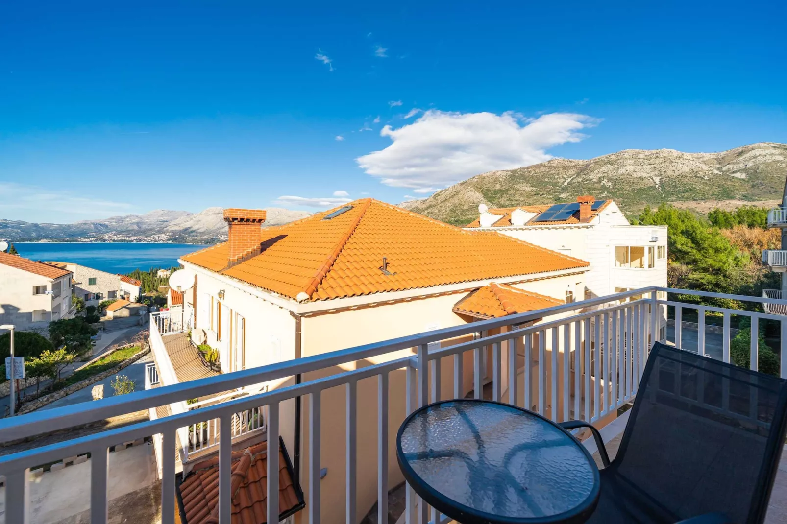 Apartments Senjo - Studio Apartment with Balcony and Sea View (Apartman 2)-Vue