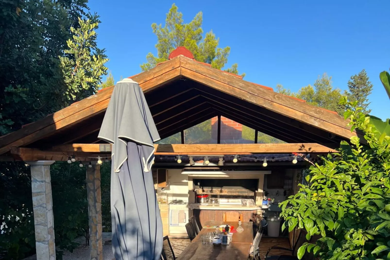 Villa Stella - Two Bedroom Apartment with Balcony and Sea View (Carla)-Im Freien