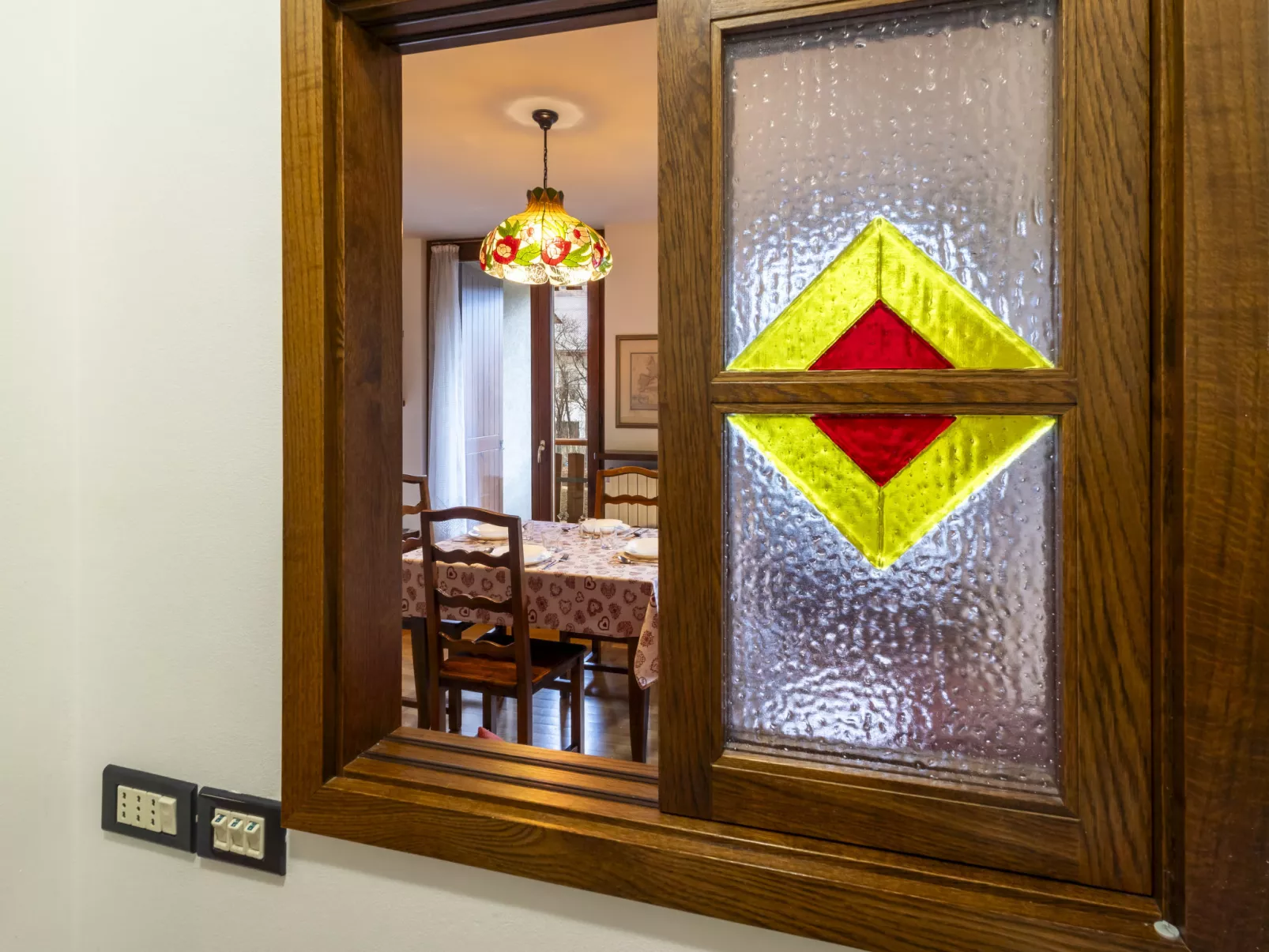 Monte Confinale Terrace View-Inside