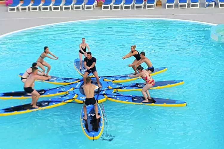 Camping L'Air Marin Vias-Plage  Mobilhome PLAYA 2CH-Schwimmbad