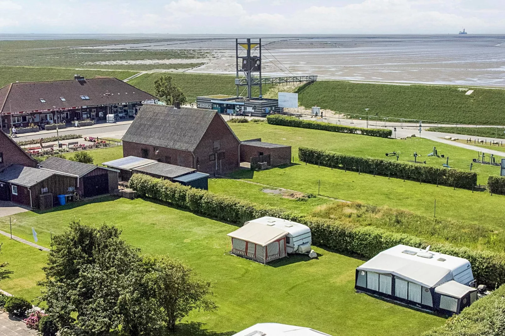 Holiday Home near North Sea Dike-View