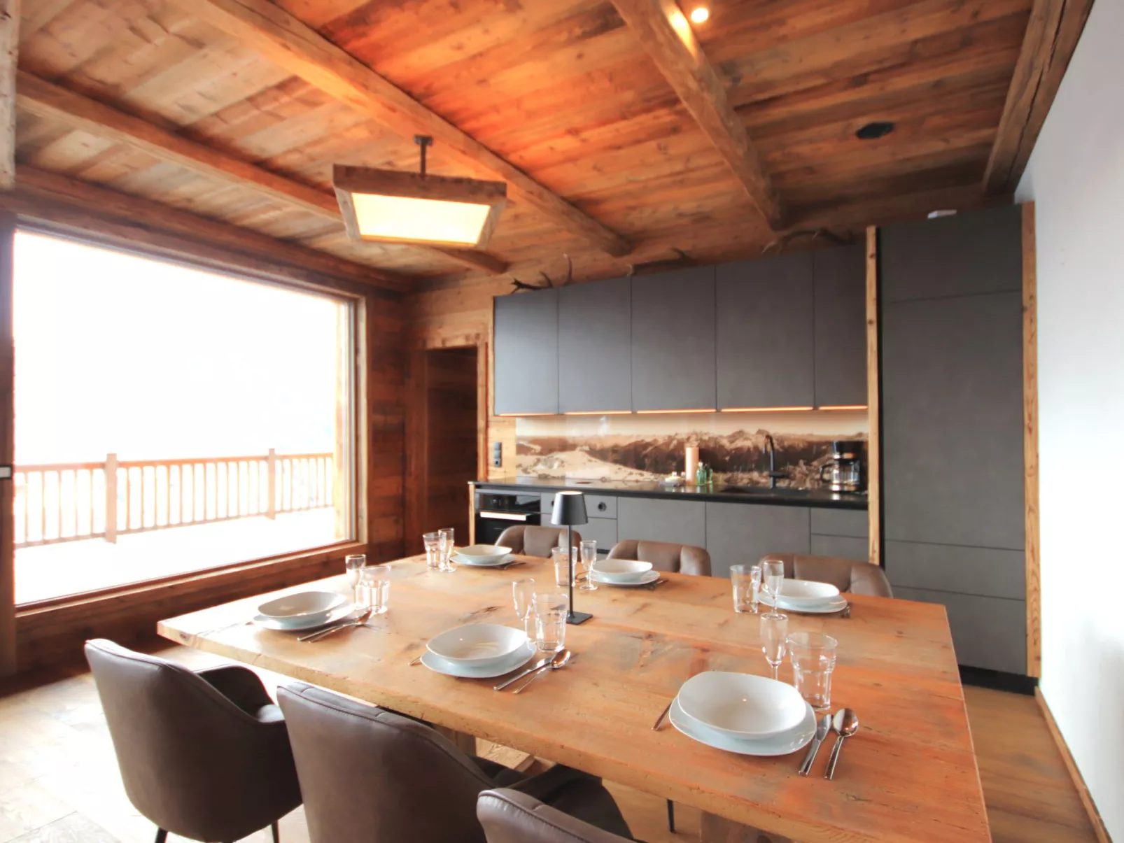 Chalet Ebenholz-Drinnen