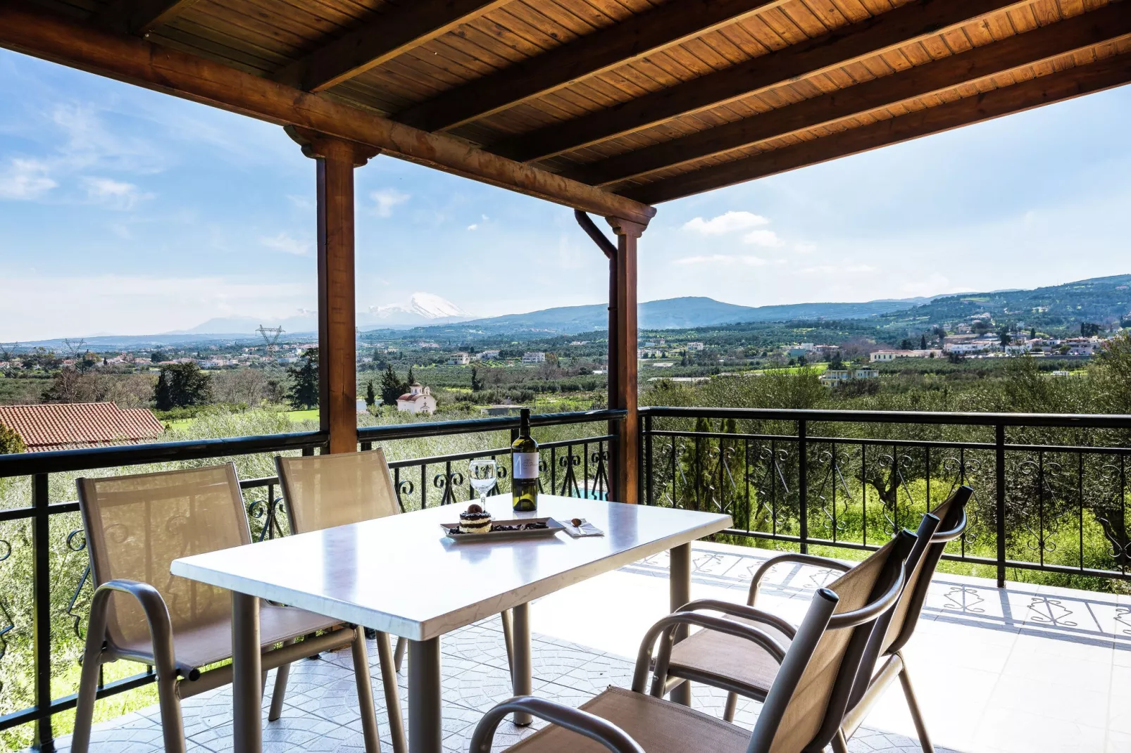 Villa Eleni en Manolis-Terrace balcony