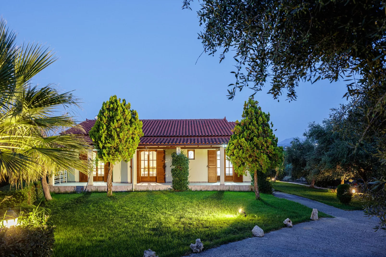 Villa Eleni en Manolis-Exterior summer