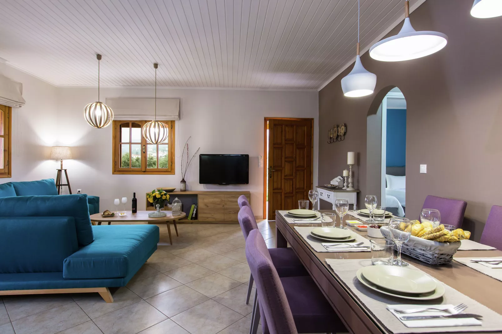 Villa Eleni en Manolis-Living room