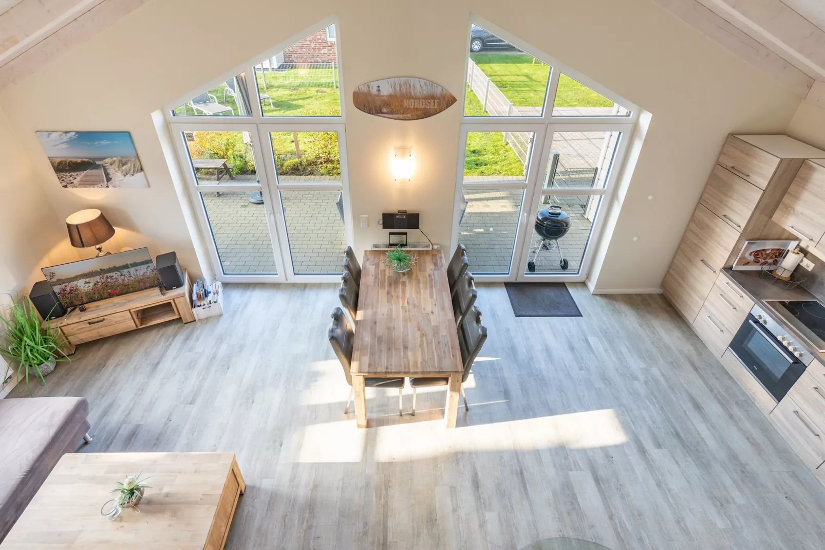 Ferienhaus Dagebüll - Blanker Hans-Living room