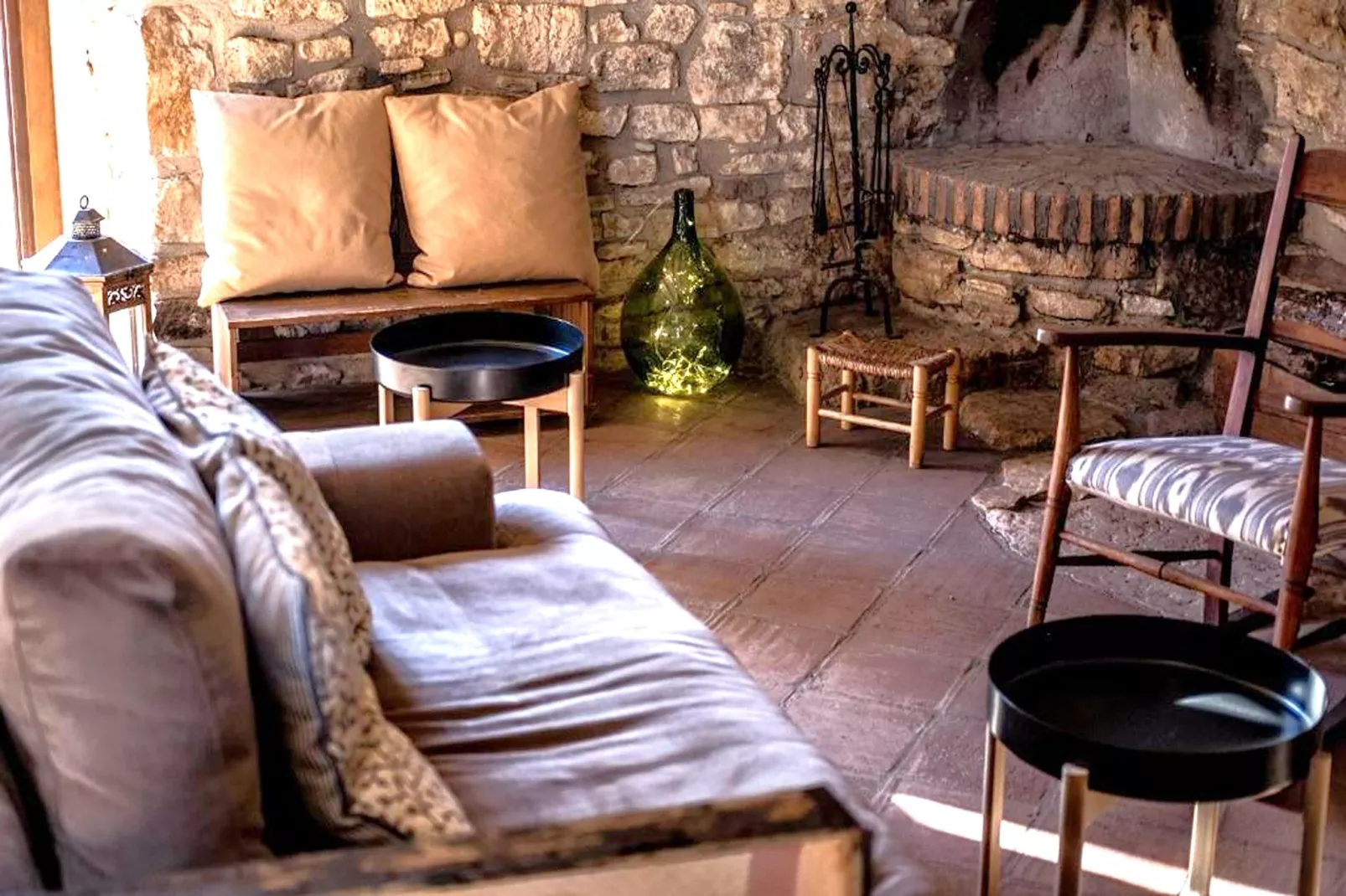 Mas de l'Arlequi - Living room