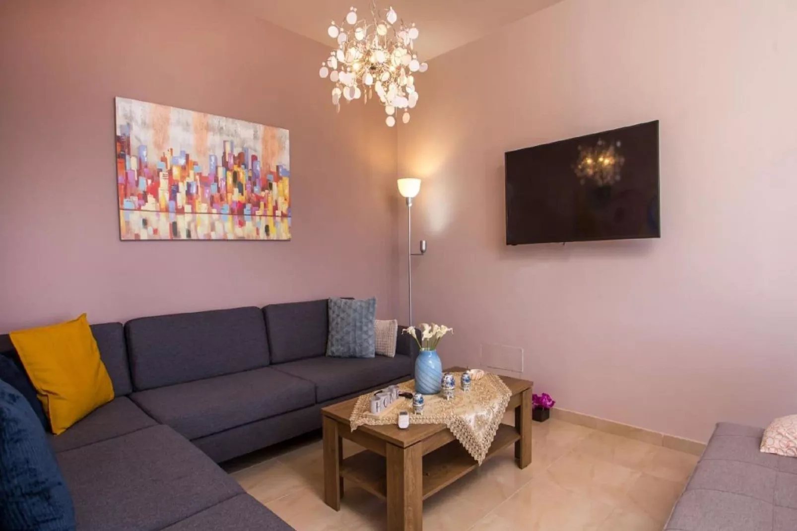 Villa Kalypso Rhodes-Living room