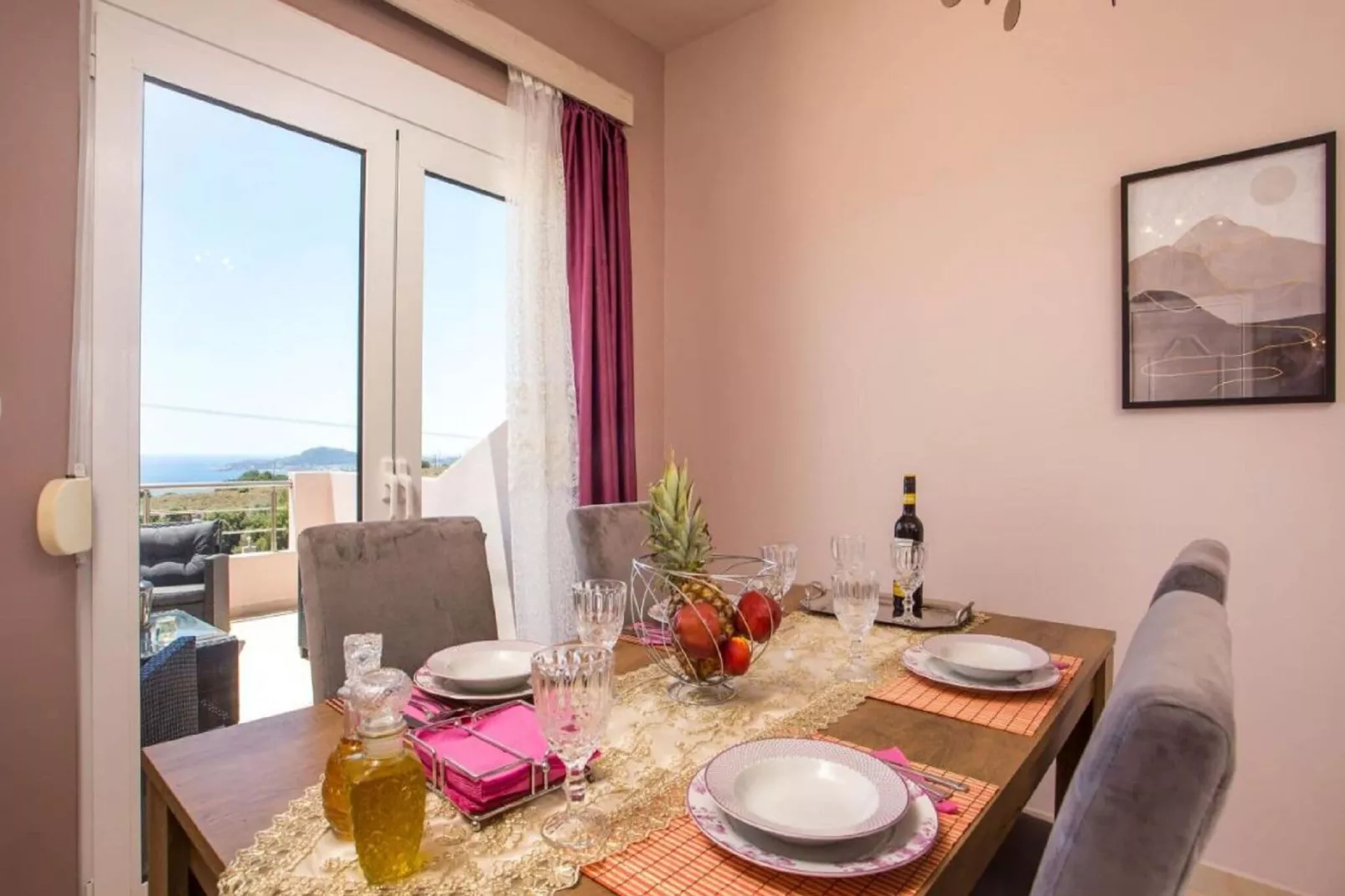 Villa Kalypso Rhodes-Dining room