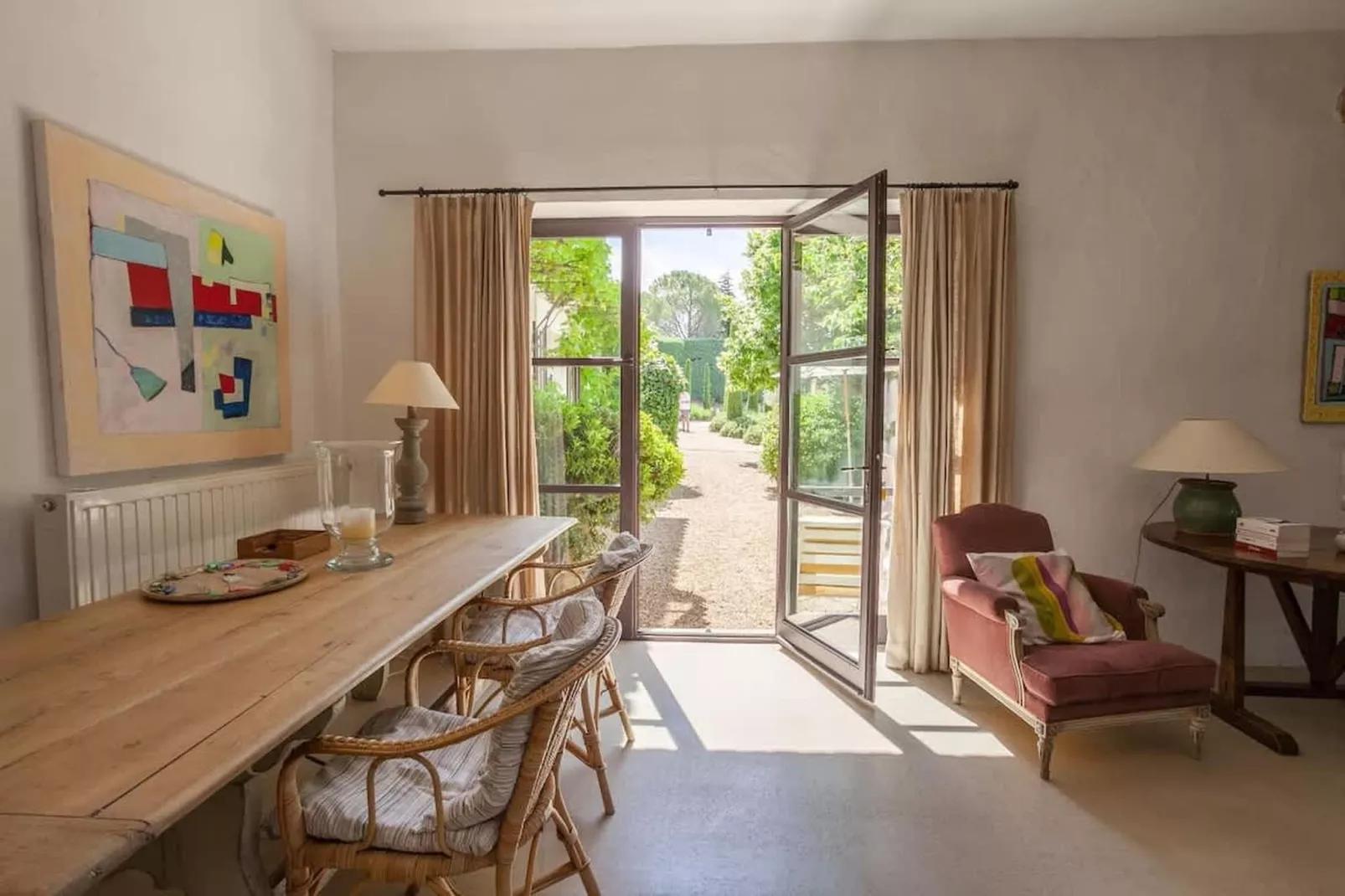 Villa Les Beaumettes - Havre de paix dans le Luberon-Dining room