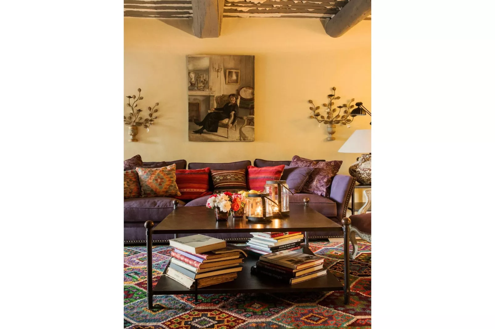 Villa Cépage - Villa De Luxe Au Coeur Du Lubéron-Wohnzimmer