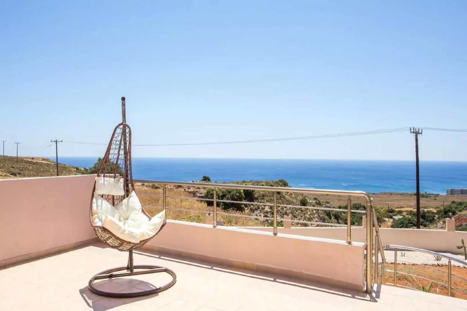 Villa Kalypso Rhodes-Terrace balcony
