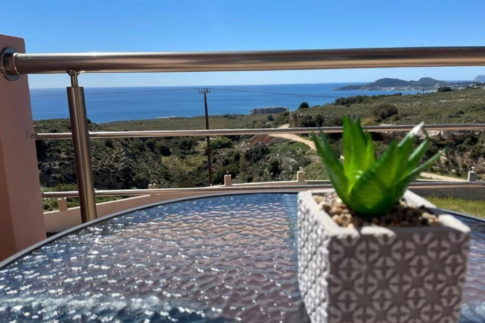 Villa Kalypso Rhodes-View summer
