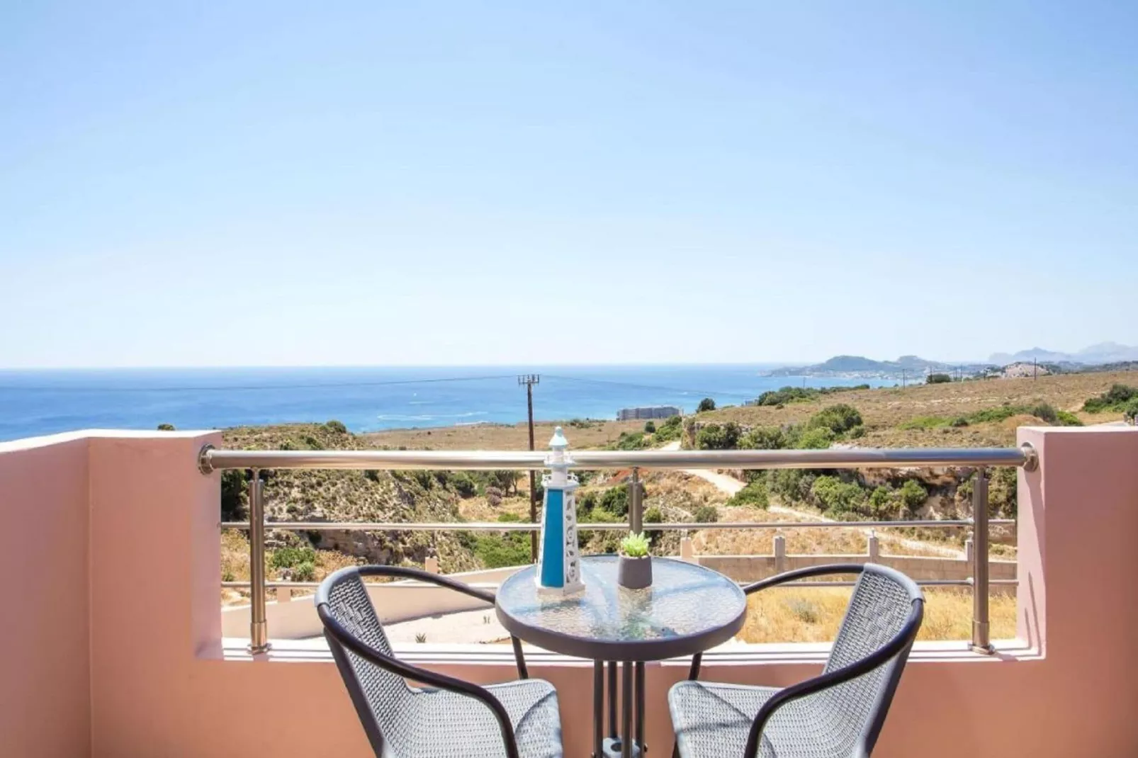 Villa Kalypso Rhodes-View summer