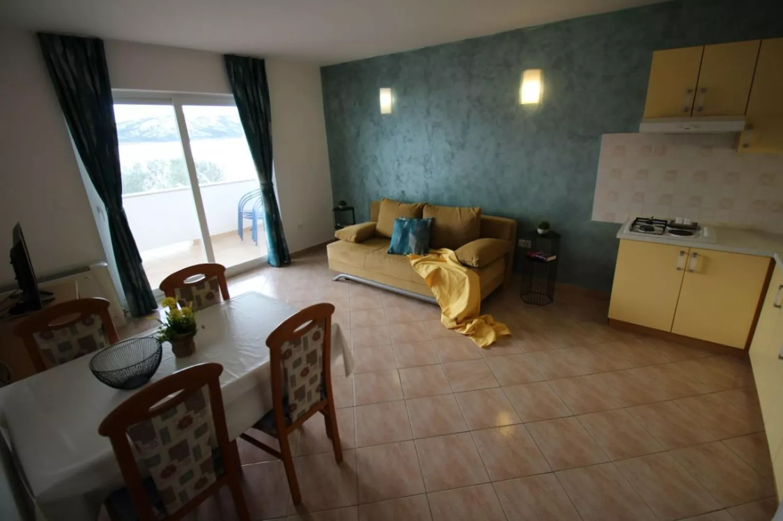 SV Marija 2 - Ferienwohnung 1 - Typ 4plus2 - Living room